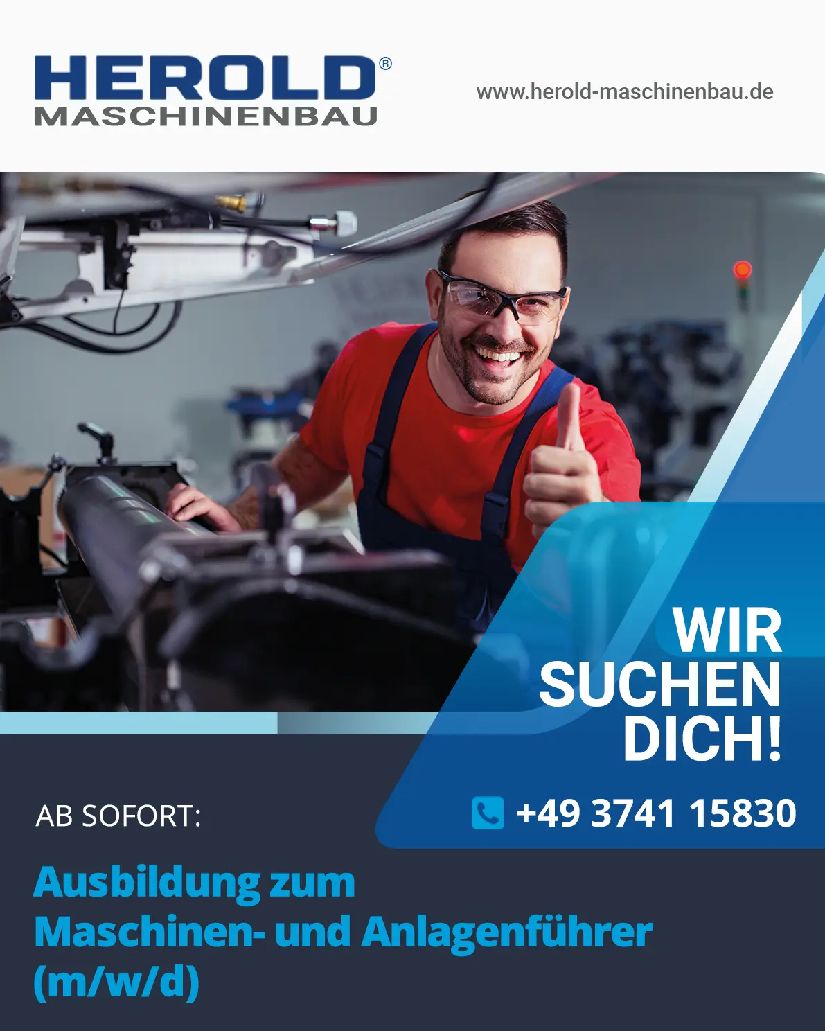 Ausbildung Maschinenführer